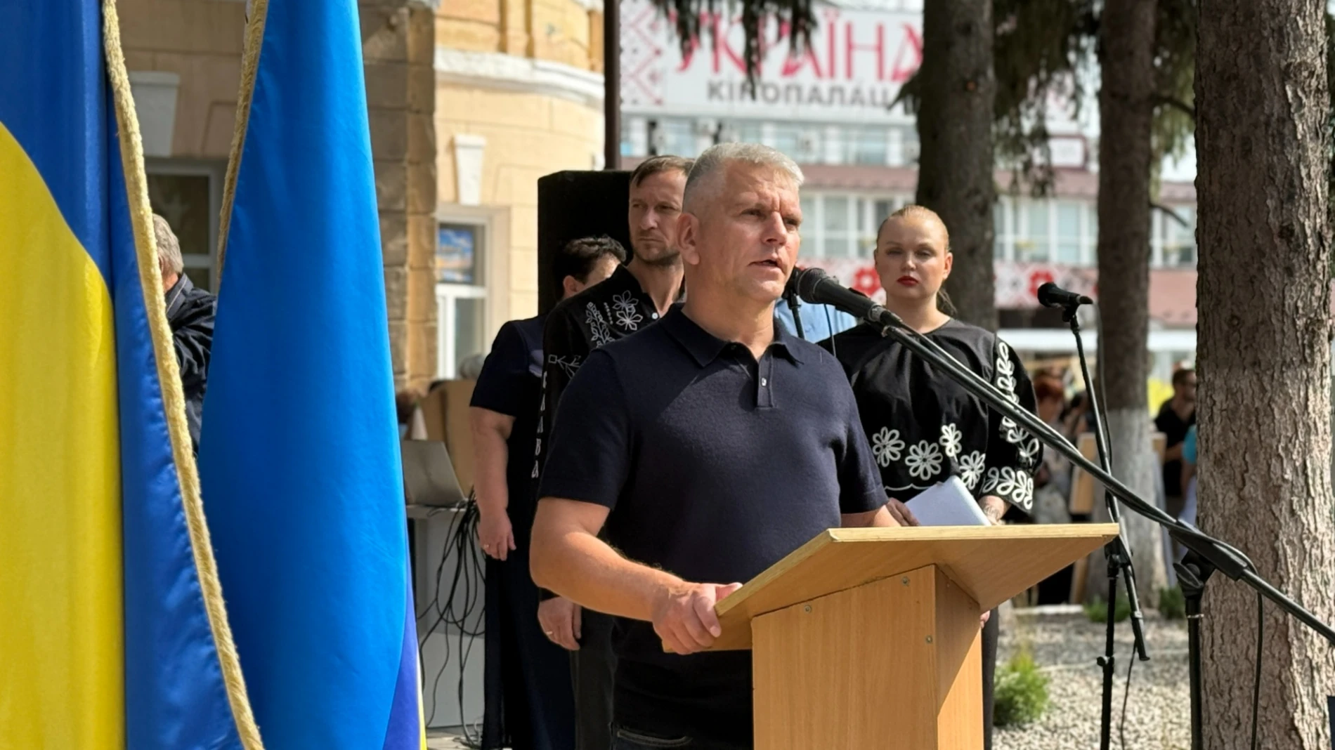 У Первомайську в День міста відбулося урочисте відкриття Алеї Слави