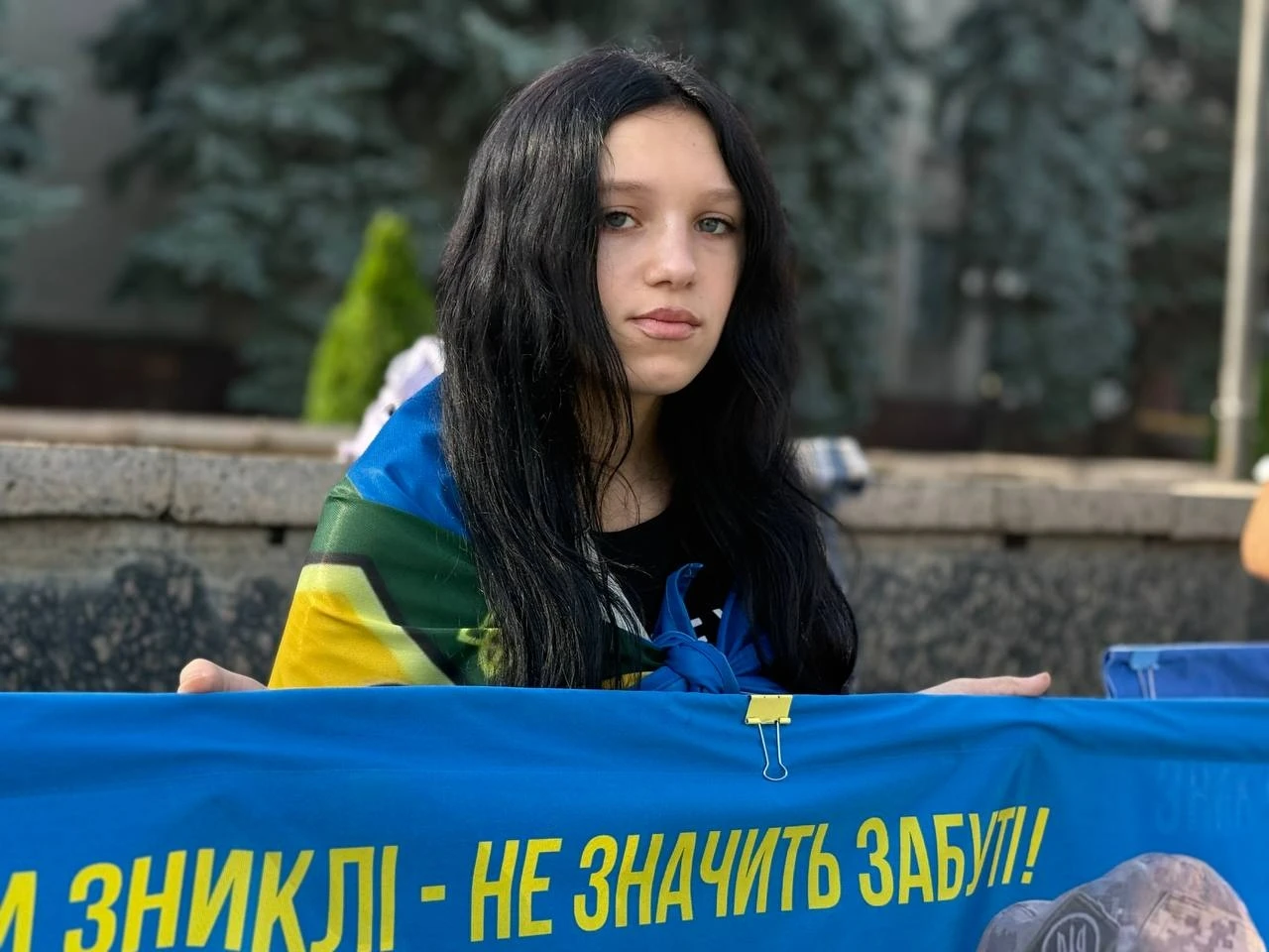 «Полон вбиває. Не мовчи»: у Первомайську знову нагадували про тих, кого чекають удома