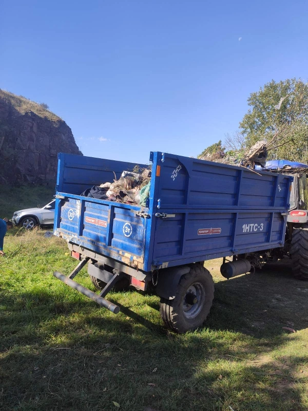Берег Бугу у Первомайську очистили від багаторічнього звалища: зі Скали вивезли 20 кубів сміття