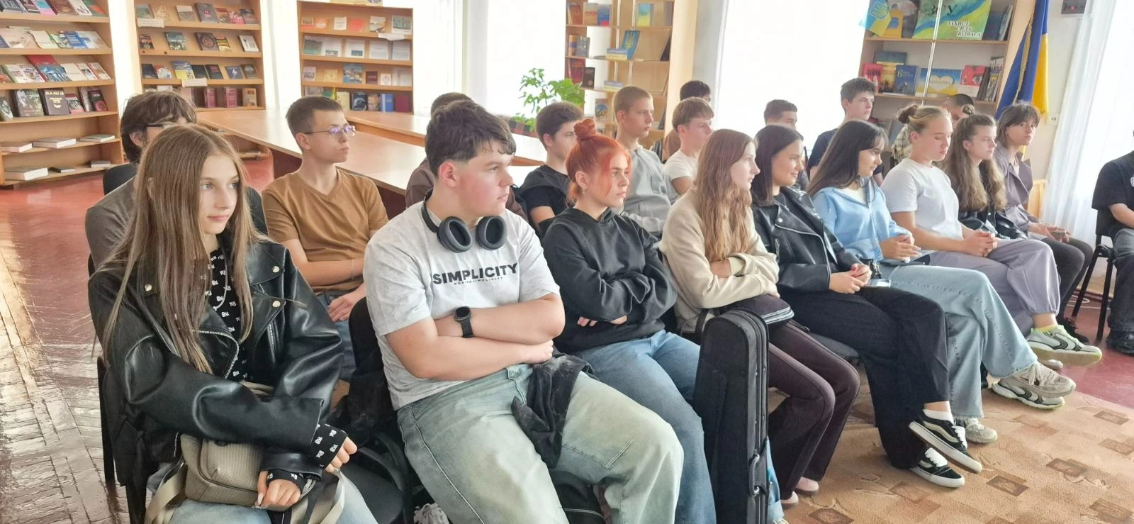 У Первомайській міській бібліотеці говорили про українське кіно та Миколу Вінграновського