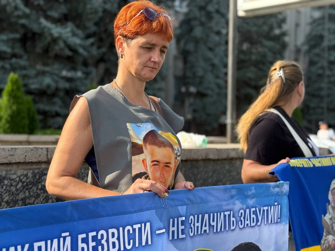 «Полон вбиває. Не мовчи»: у Первомайську знову нагадували про тих, кого чекають удома
