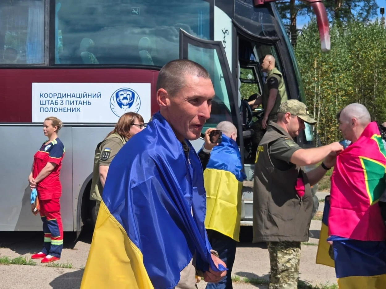 Відбувся черговий обмін полоненими. Четверо звільнених військових — з Миколаївщини