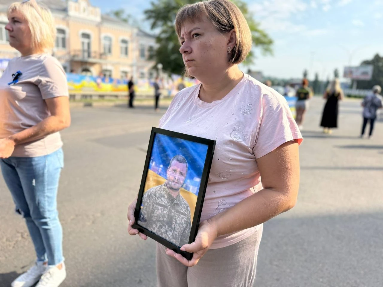 «Полон вбиває. Не мовчи»: у Первомайську знову нагадували про тих, кого чекають удома