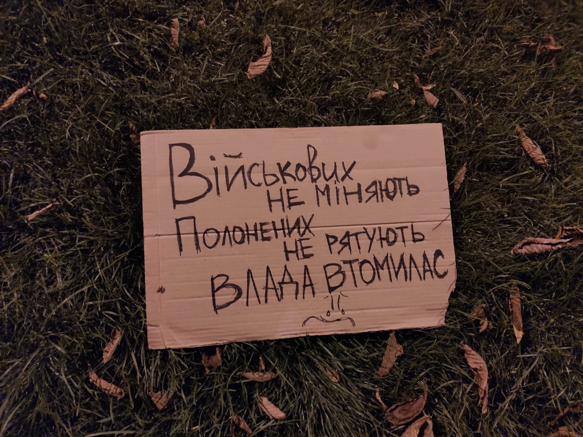 «Мені та моїй дитині в цій країні ще жити»: психологиня з Первомайська побувала на мітингу в Києві