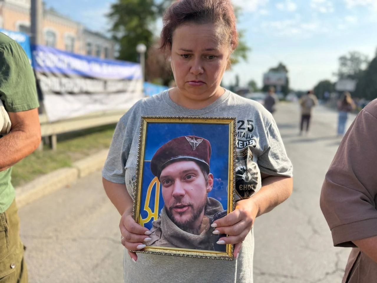 «Полон вбиває. Не мовчи»: у Первомайську знову нагадували про тих, кого чекають удома
