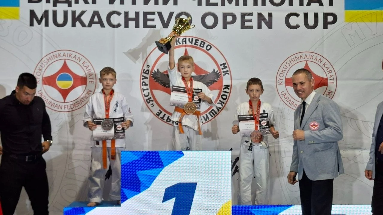 12 золотих медалей і срібло команди: чим запам’ятався первомайським каратистам Mukachevo Open Cup