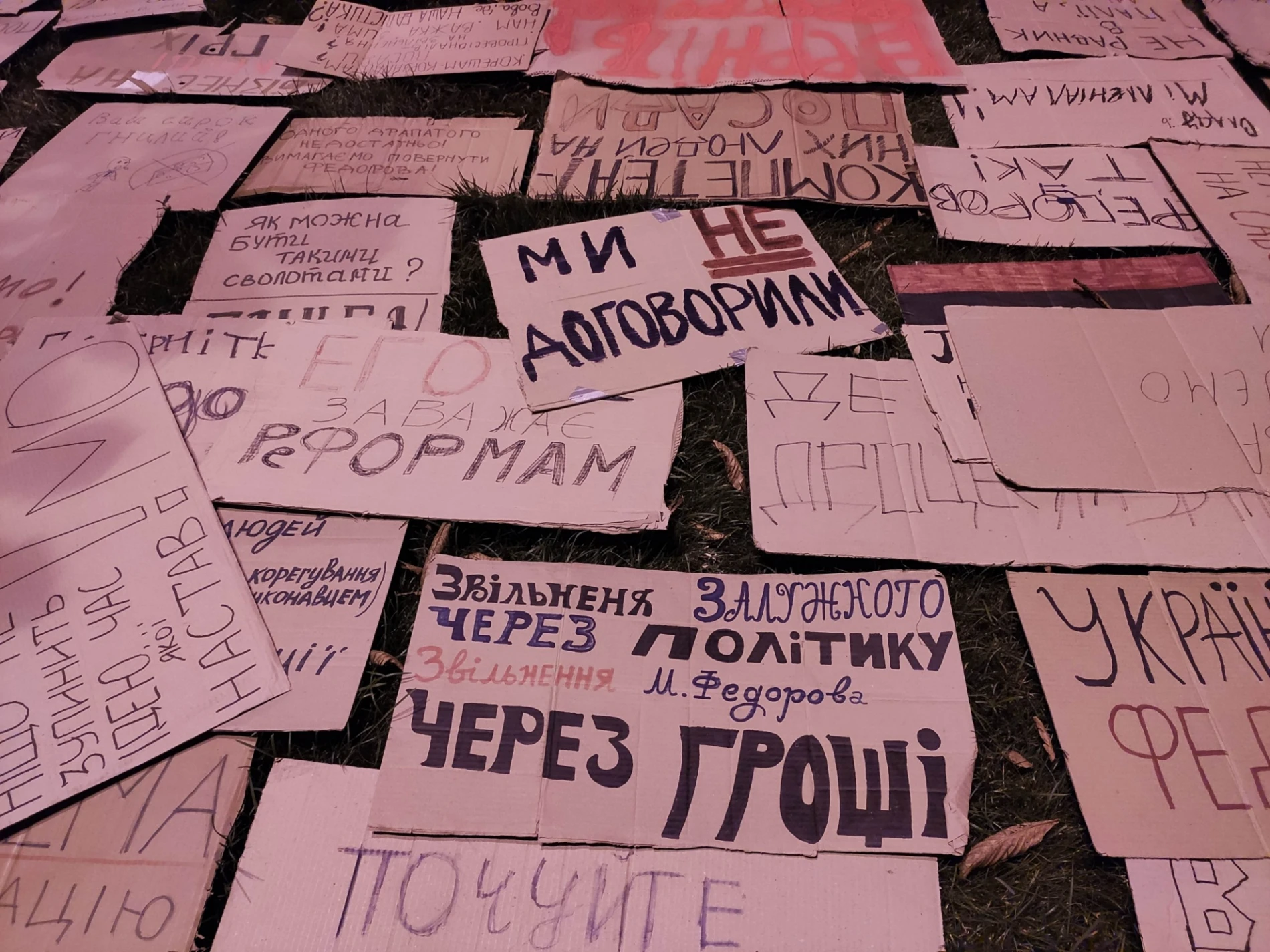«Мені та моїй дитині в цій країні ще жити»: психологиня з Первомайська побувала на мітингу в Києві
