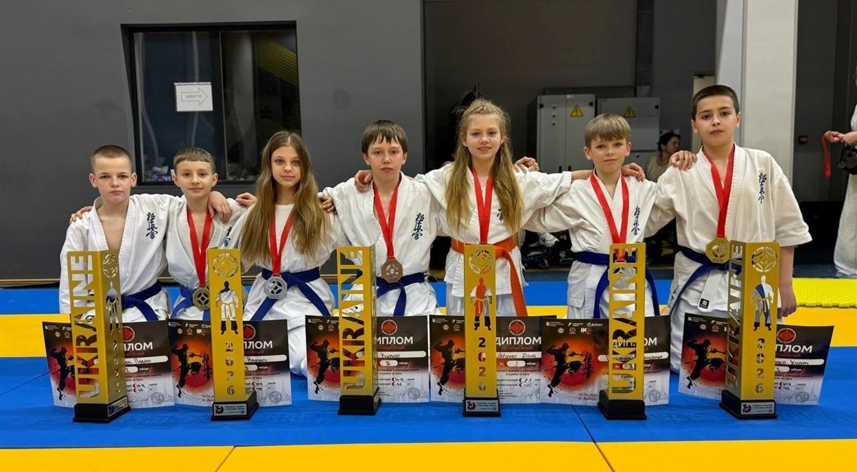 «Не на удачу, а на результат»: як первомайські каратисти виступили на чемпіонаті України в Дніпрі