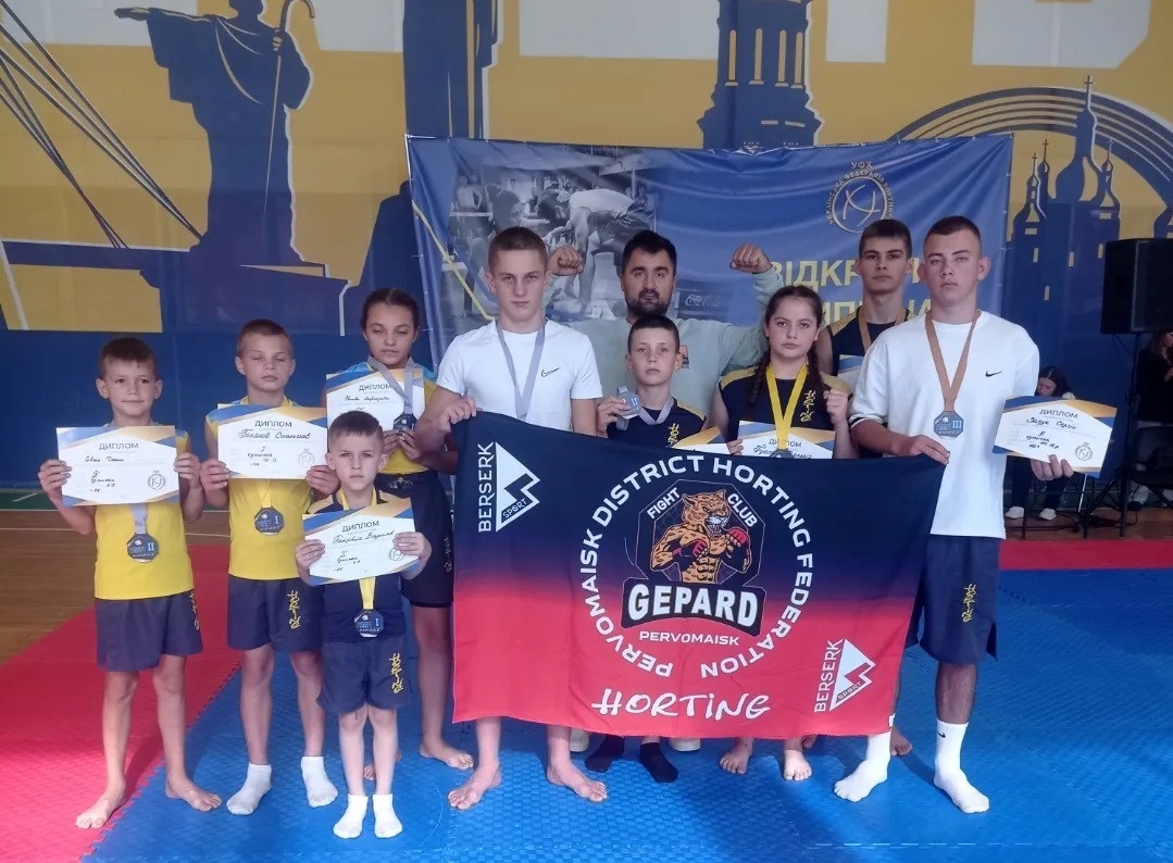 Первомайські хортингісти на чемпіонаті Києва