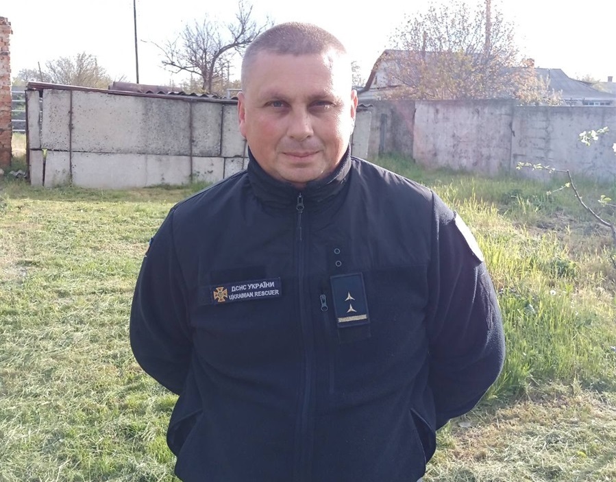 Костянтин Коханюк — командир 2-го пожежно-рятувального відділення 23-ї Державної пожежно-рятувальної частини 5-го ДПРЗ