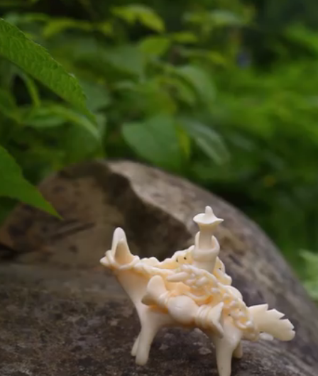 Гуцульський сирний коник