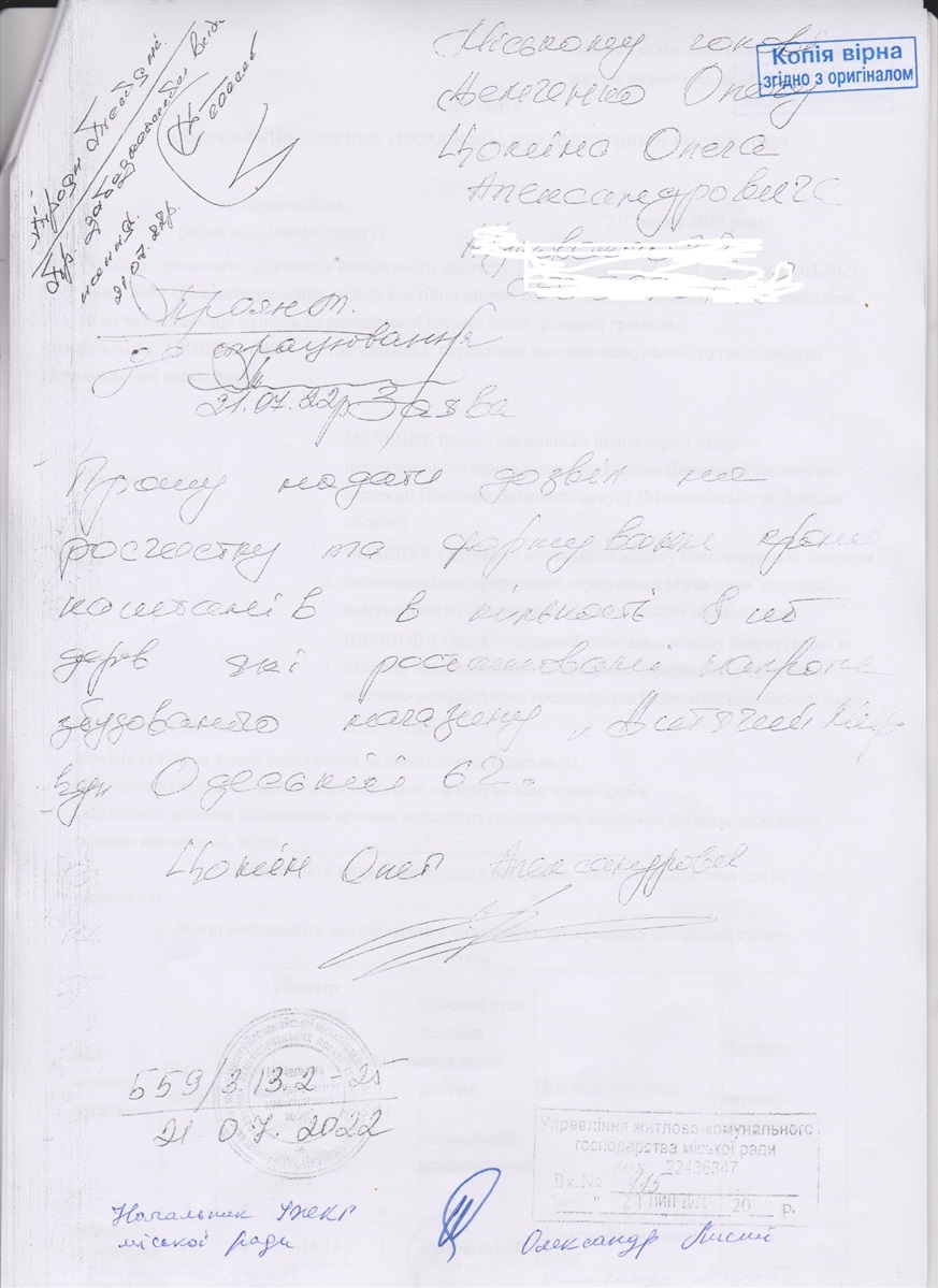 Запит на кронування