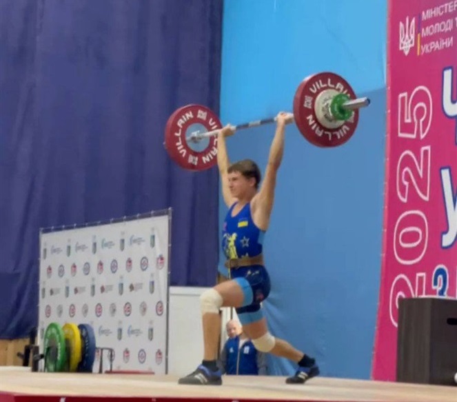 Третій на першості України. Первомайський важкоатлет здобув медаль на чемпіонаті