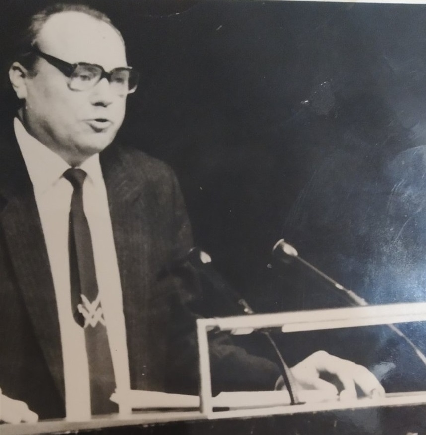 Виступ Миколи Вінграновського на 41-й сесії ООН, 1986  рік