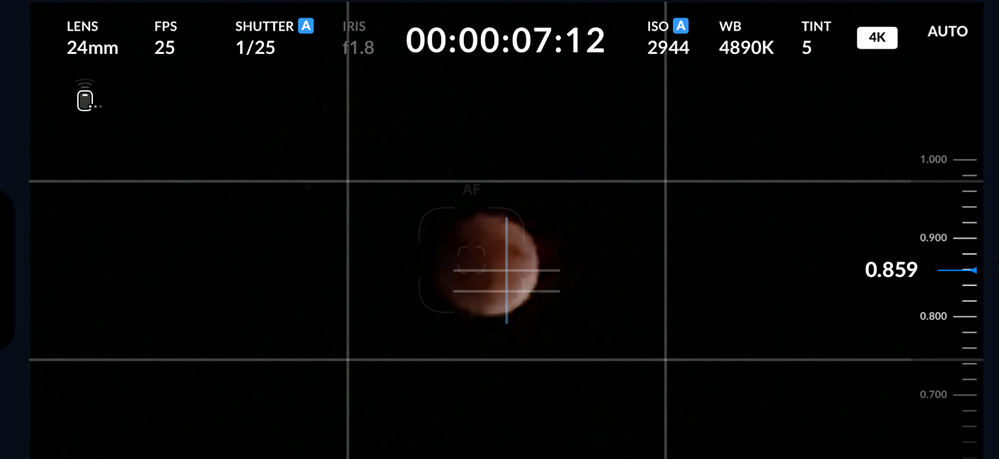 Зйомка проводилася у професійному додатку Blackmagic