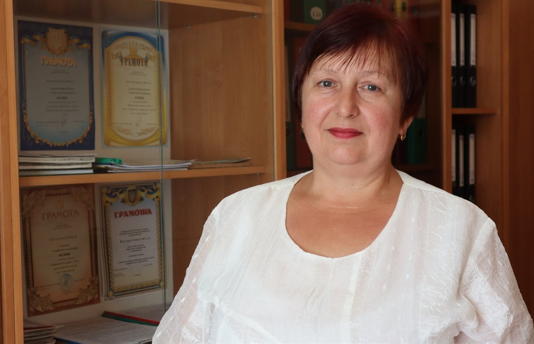 Директорка Первомайської міської станції юних натуралістів Олена Петрівна Шевченко