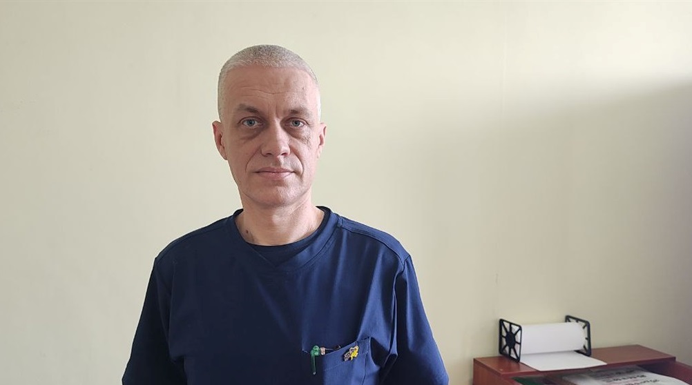 Лікар-мамолог Сергій Гладь