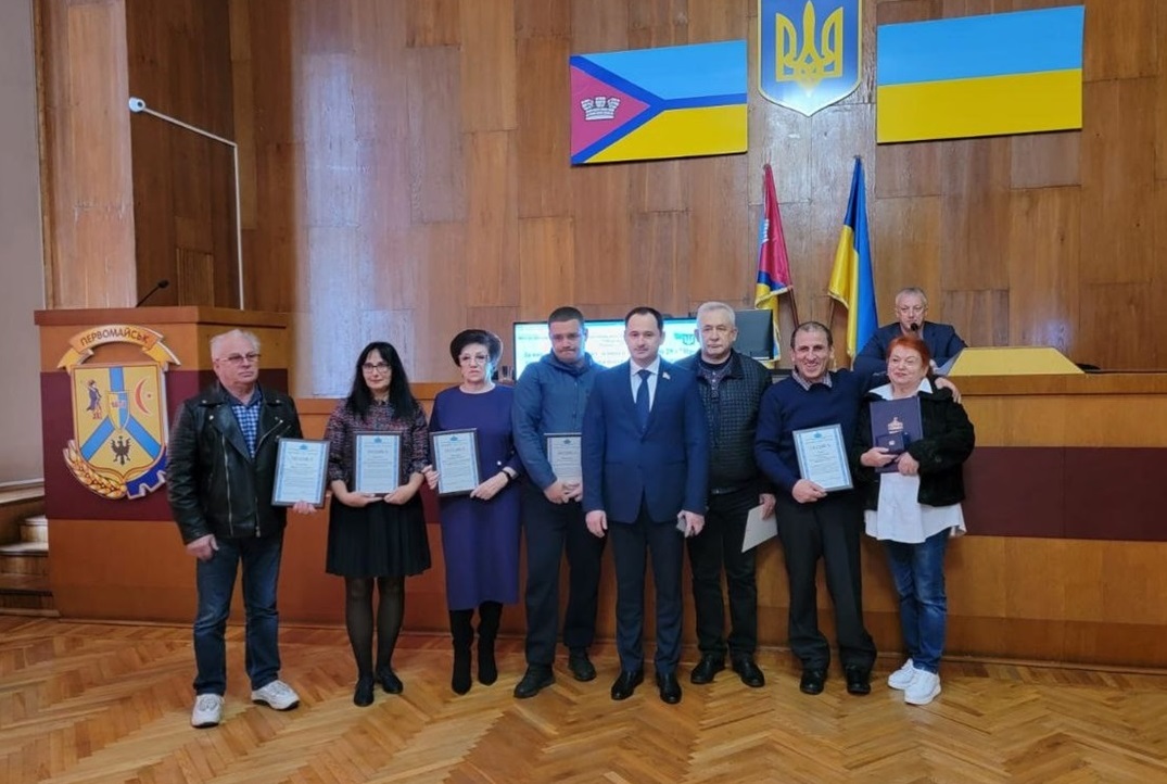 нагородження медиків первомайська