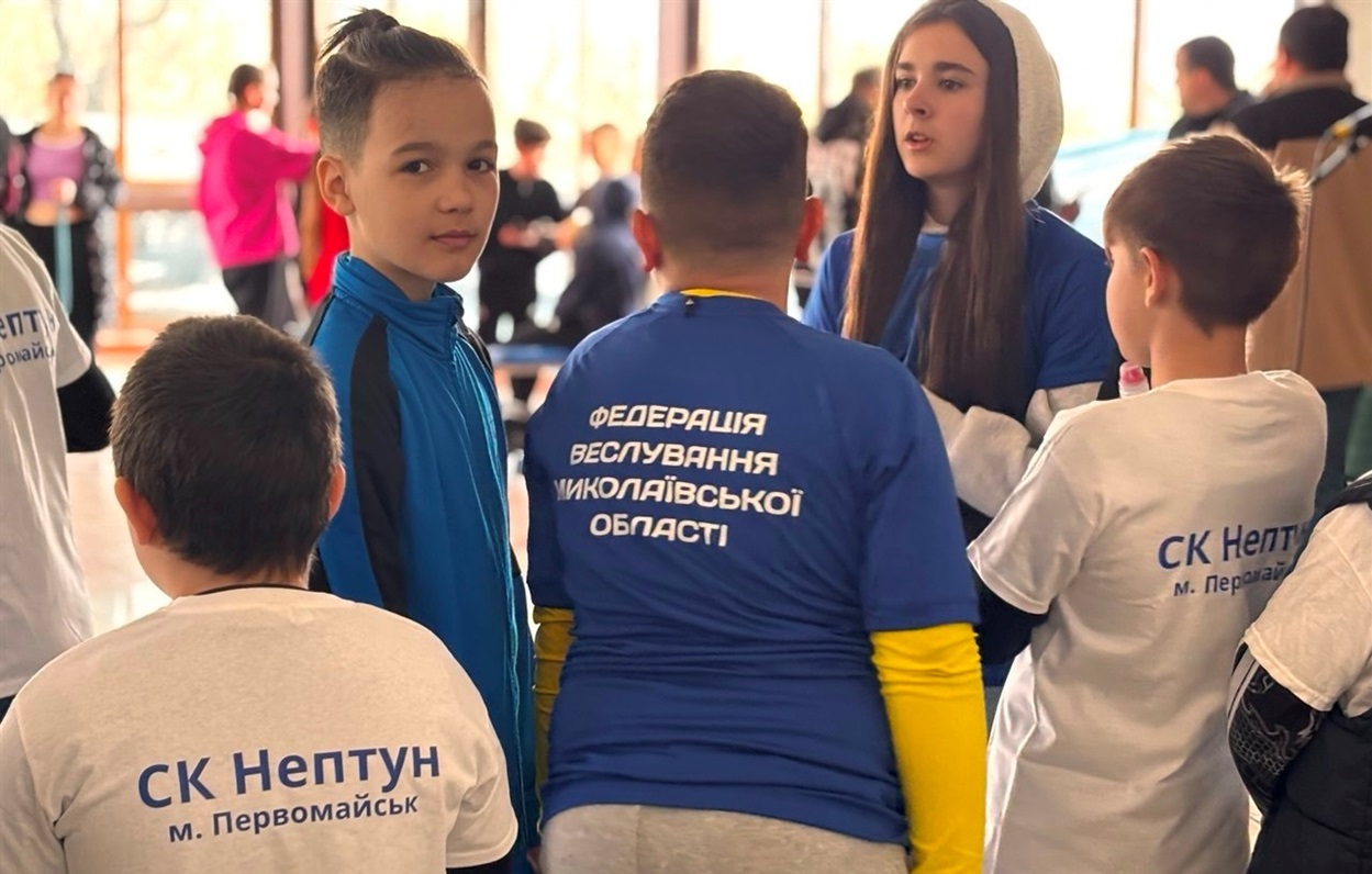 Вихованці клубу "Нептун" на змаганнях