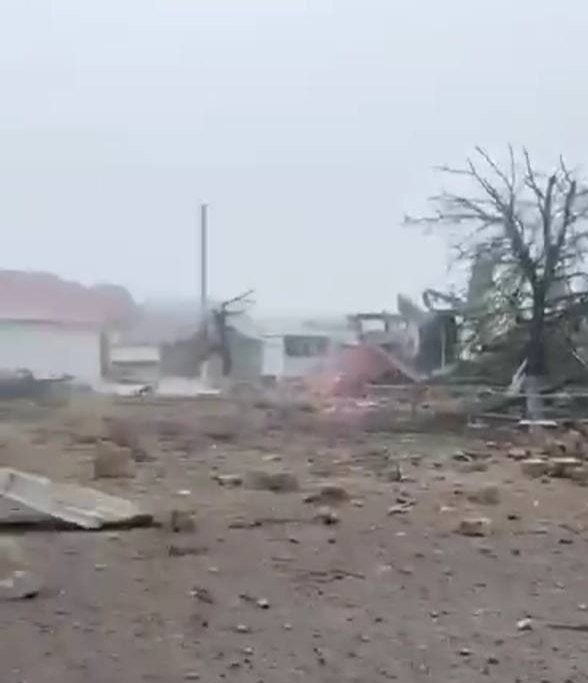 Зруйноване росіянами село Козачі Лагері на Херсонщині