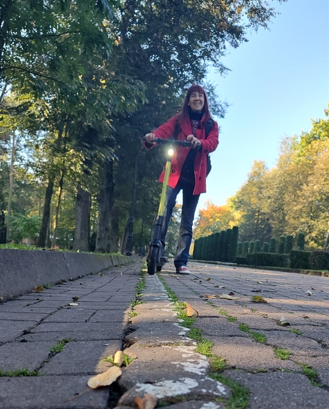 Авторка статті у Франику