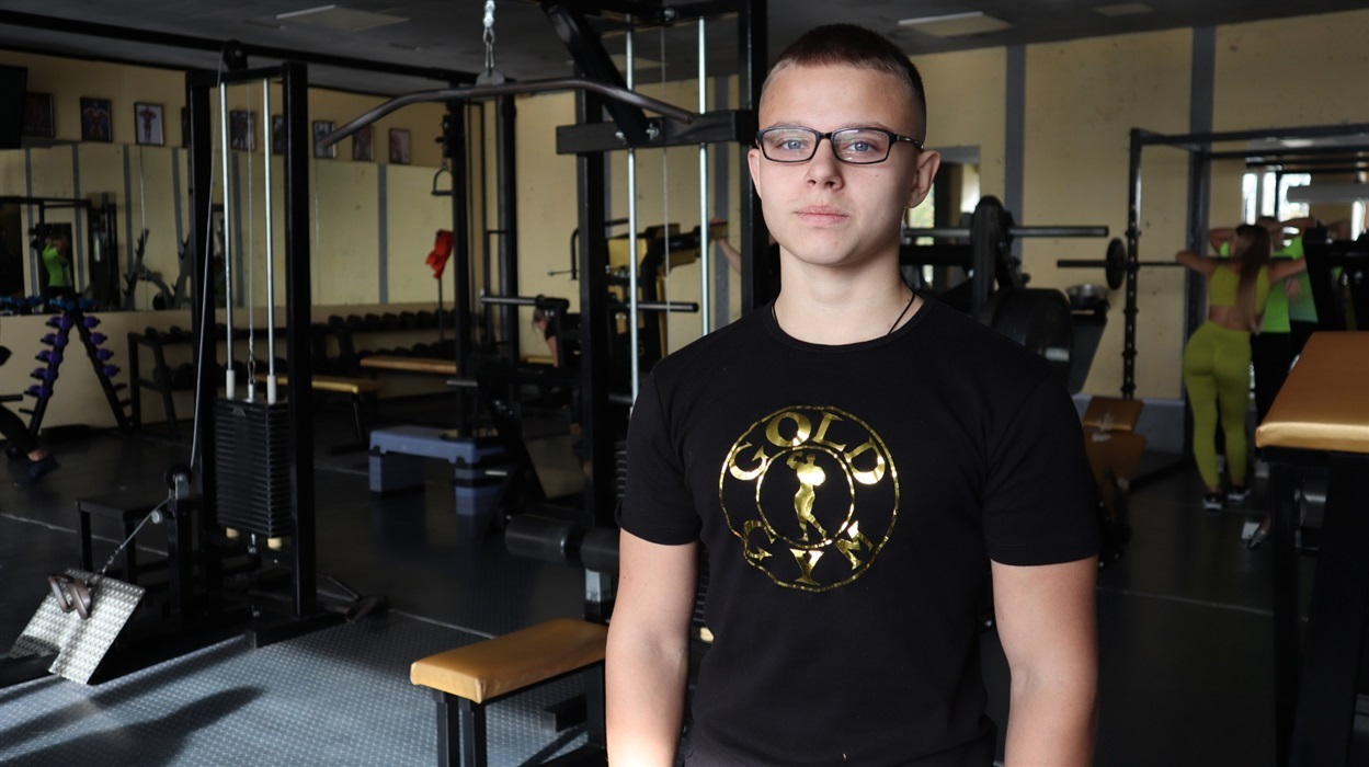 Юний чемпіон Олександр Таранюк