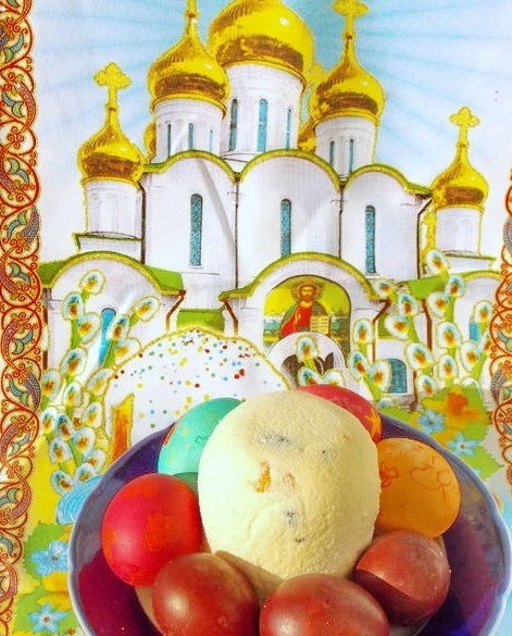 Сирна паска на жовтках