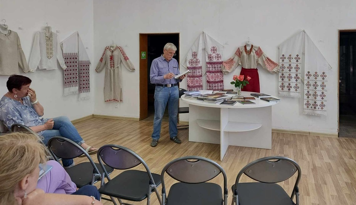 Сергій Піддубний розповідає про свої книги Первомайськ