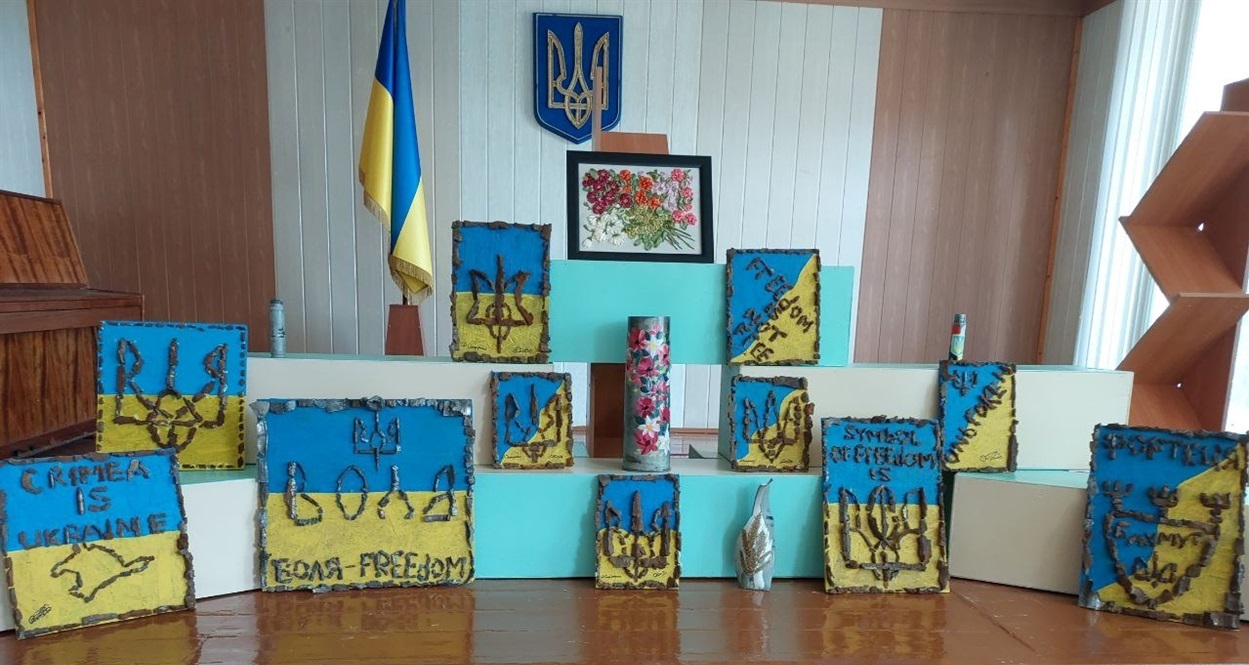 Виставка «Мистецтво під обстрілами» первомайськ