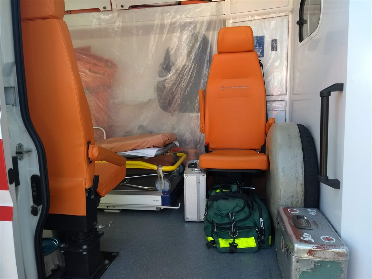 Саме це авто прибуває на виклик у випадку підозри на коронавірус