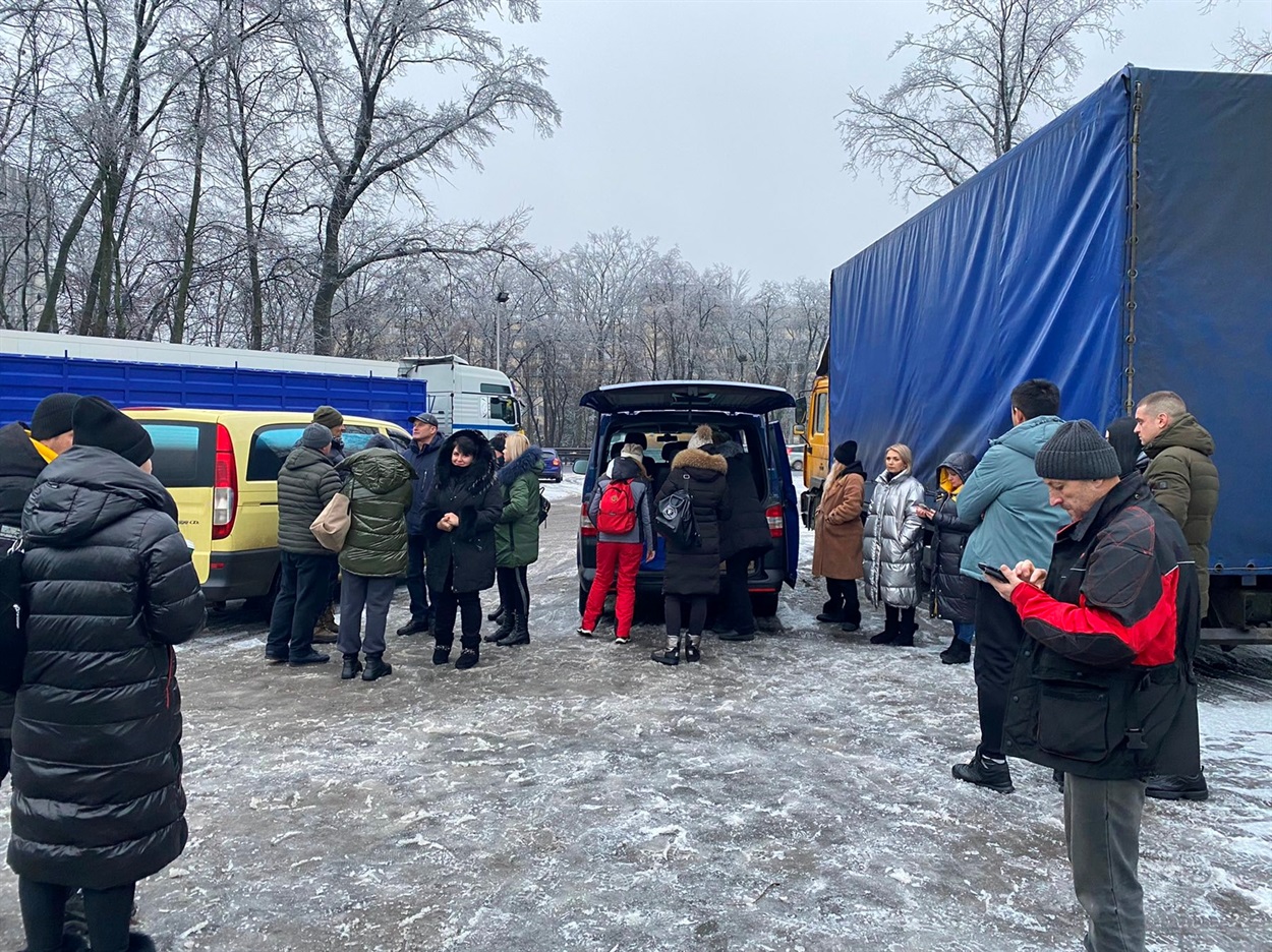 Зупинка на каву по дорозі до Києва