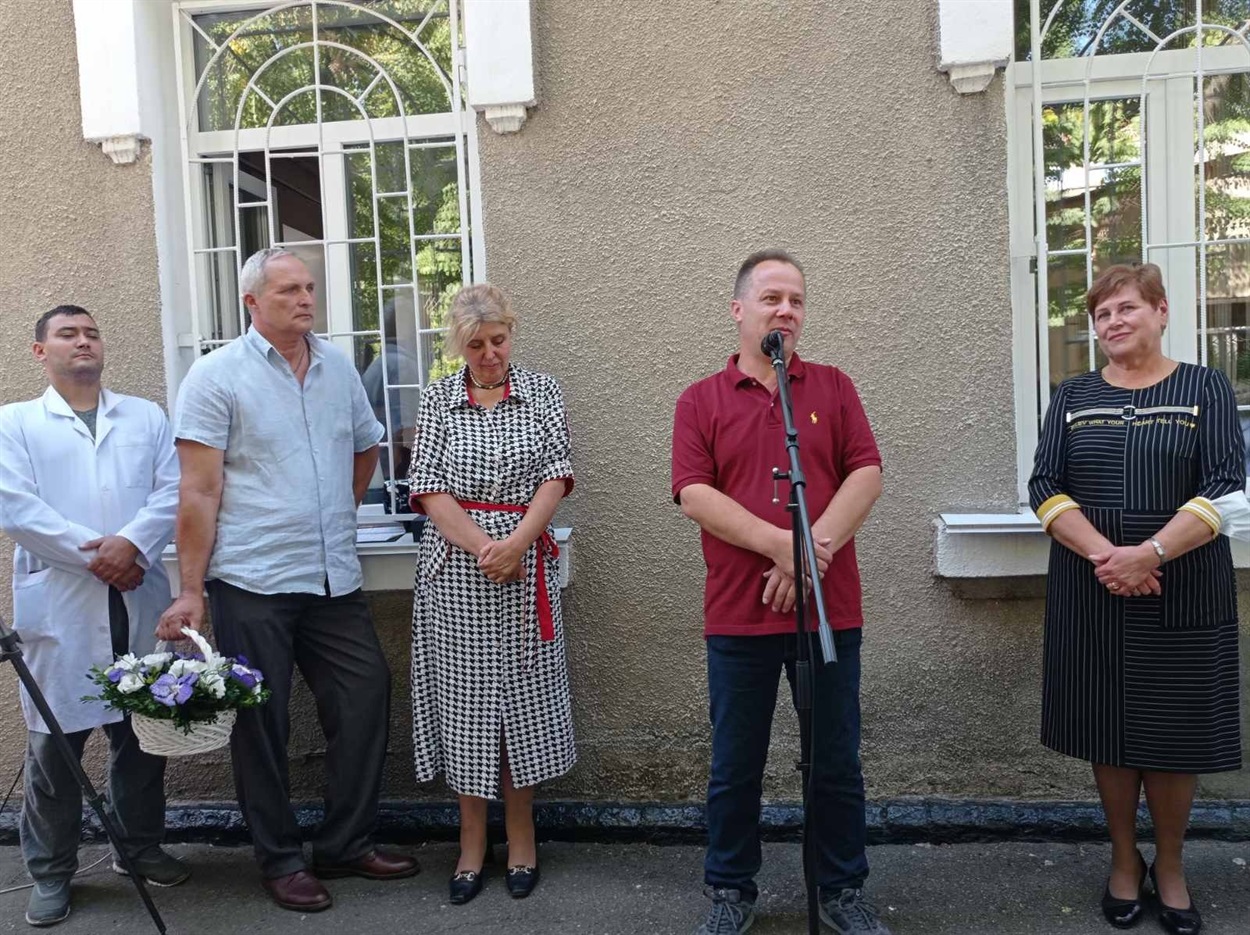 На відкритті меморіальної дошки