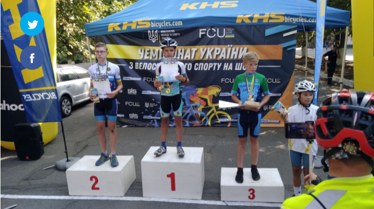 Первомайчанин Дмитро Єрьоменко - Чемпіон України - 2021 у змішаній командній гонці