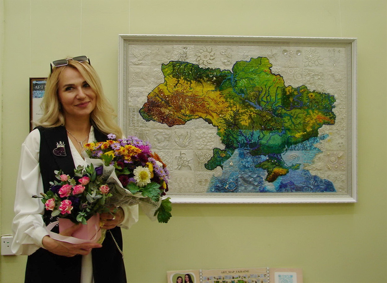 Наталія Вдовиченко, учасниця проєкту Art Map Ukraine з Первомайська