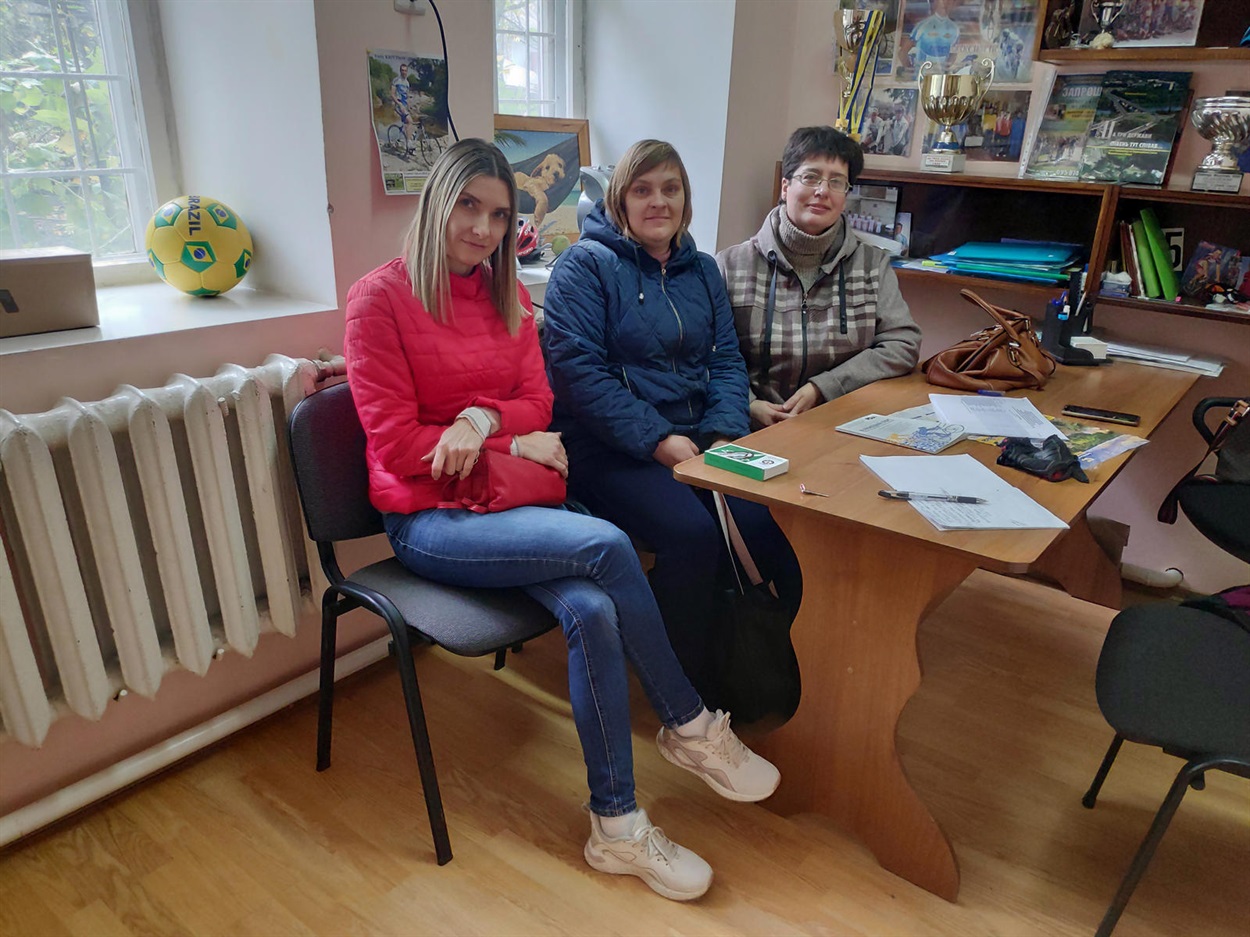 Оксана Нілова, Ірина Целюх та Ірина Громова