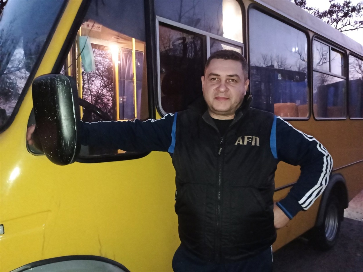 Євген Бондаренко, водій
