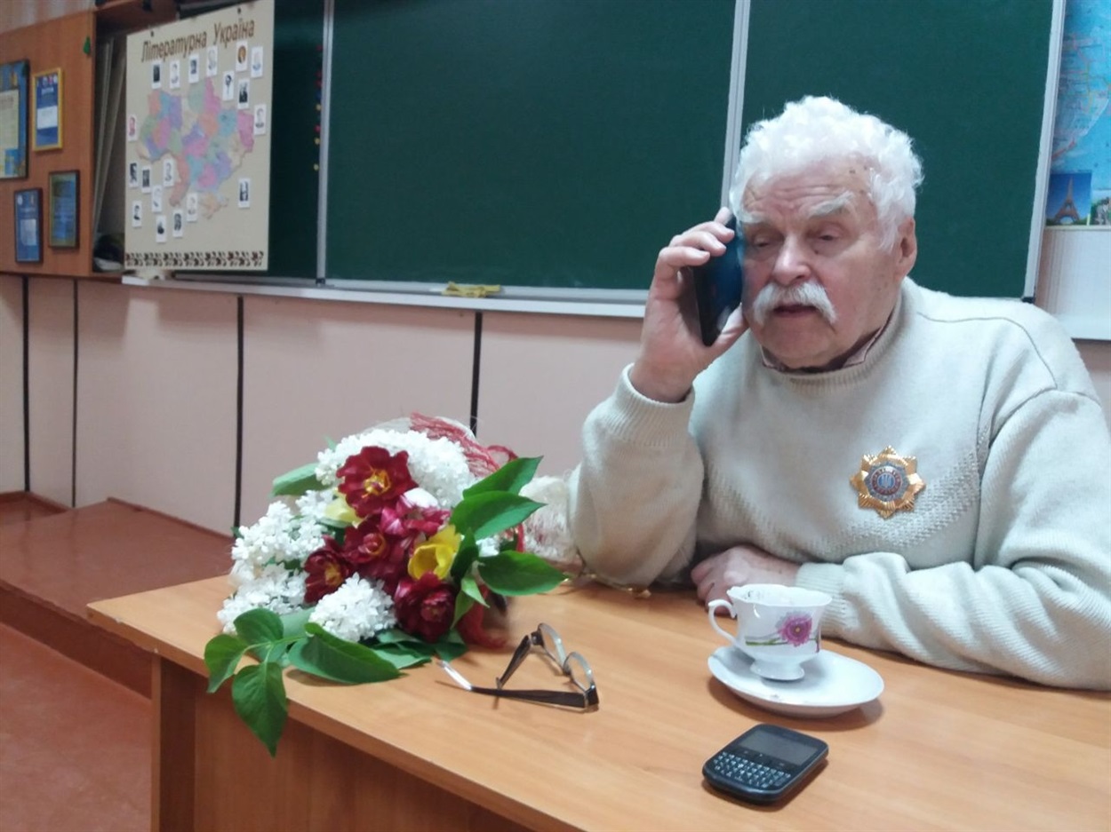 Олекса Різниченко у Первомайській гімназії