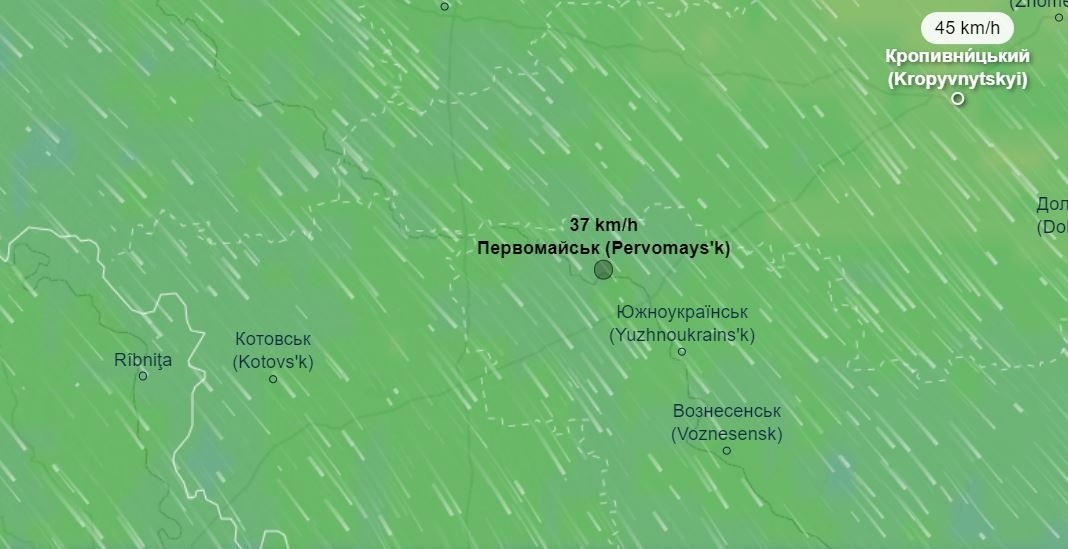 Спекотно і вітряно