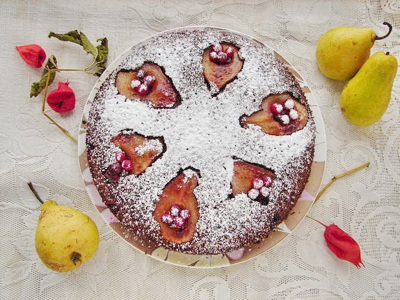 Грушевий пиріг