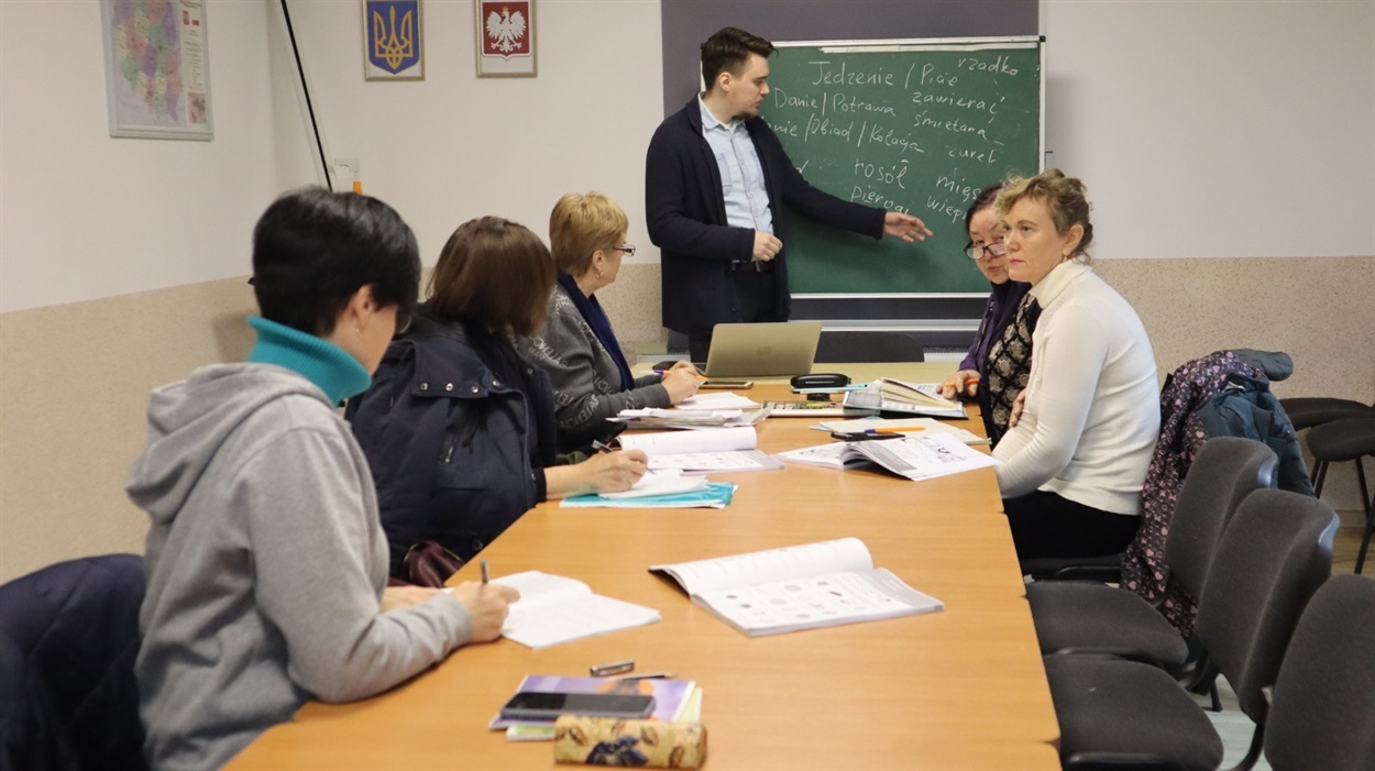 Заняття з польської мови на базі Товариства польської культури