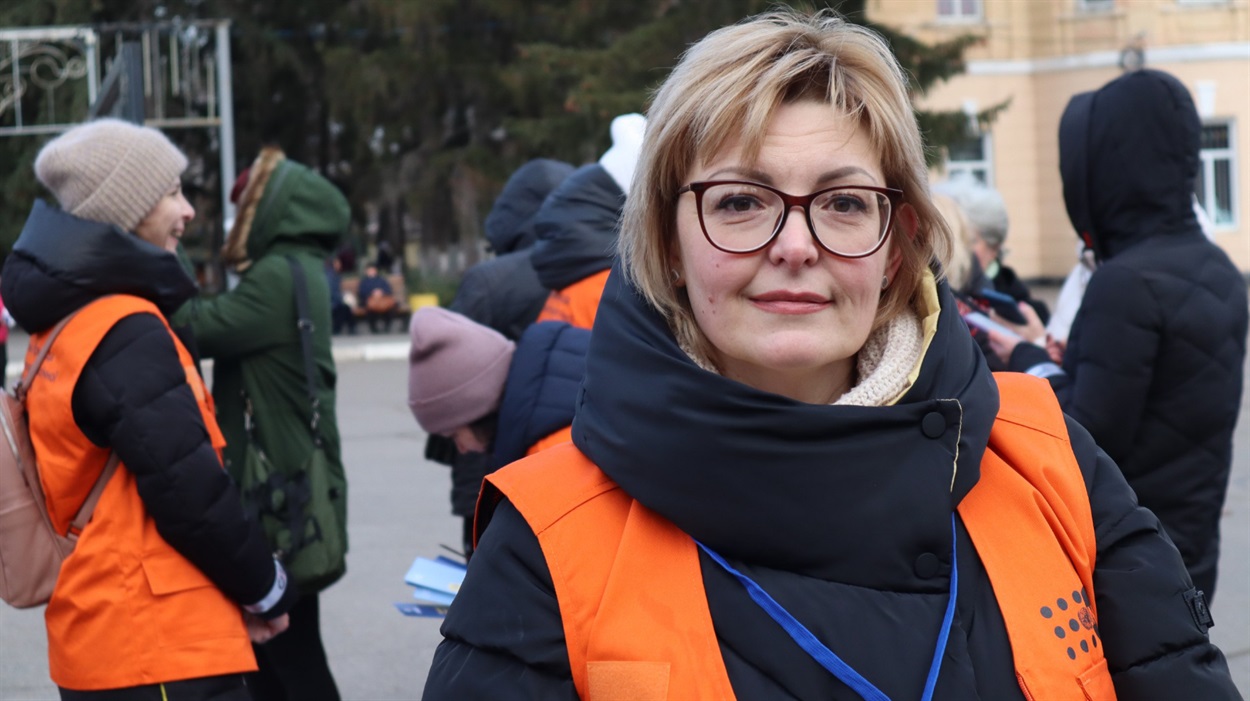 Координаторка акції Марина Ковалик