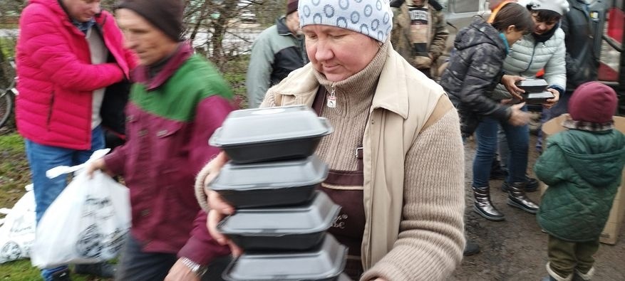 Гуманітарна допомога в деокуповані села