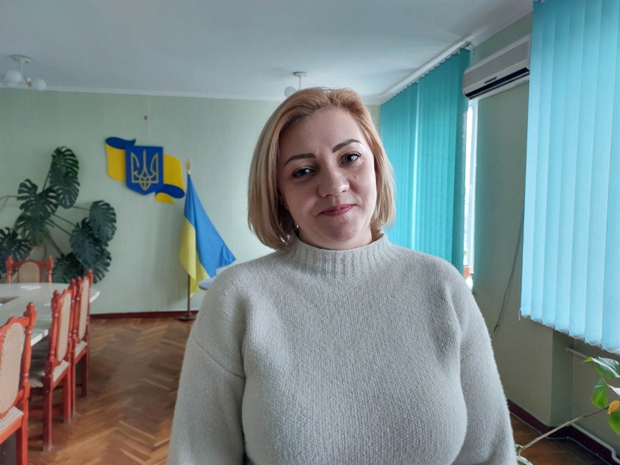 Голова Первомайської районної ради Алєся Порхун