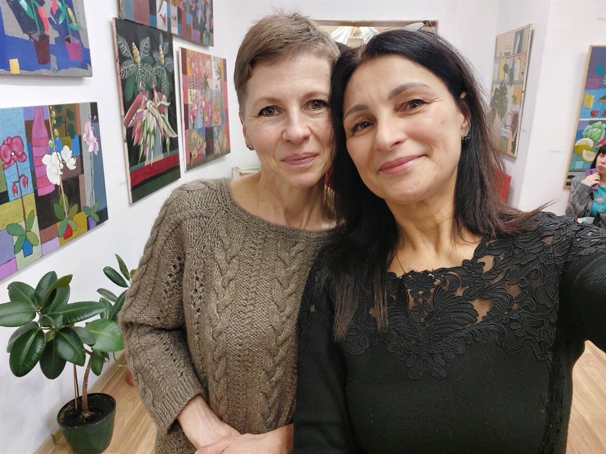 Оксана Кадук та Наталія Клименко