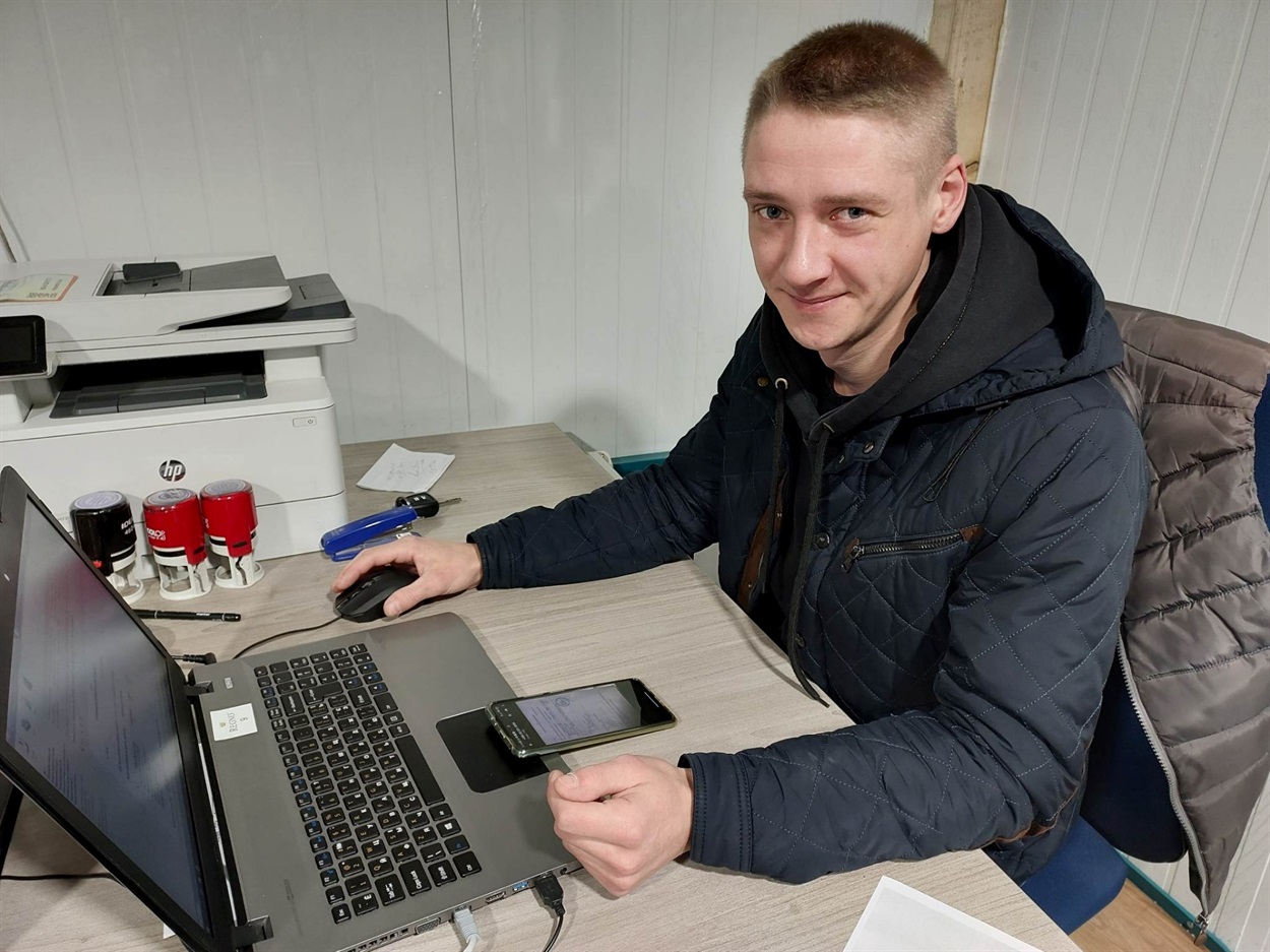 Олександр, волонтер