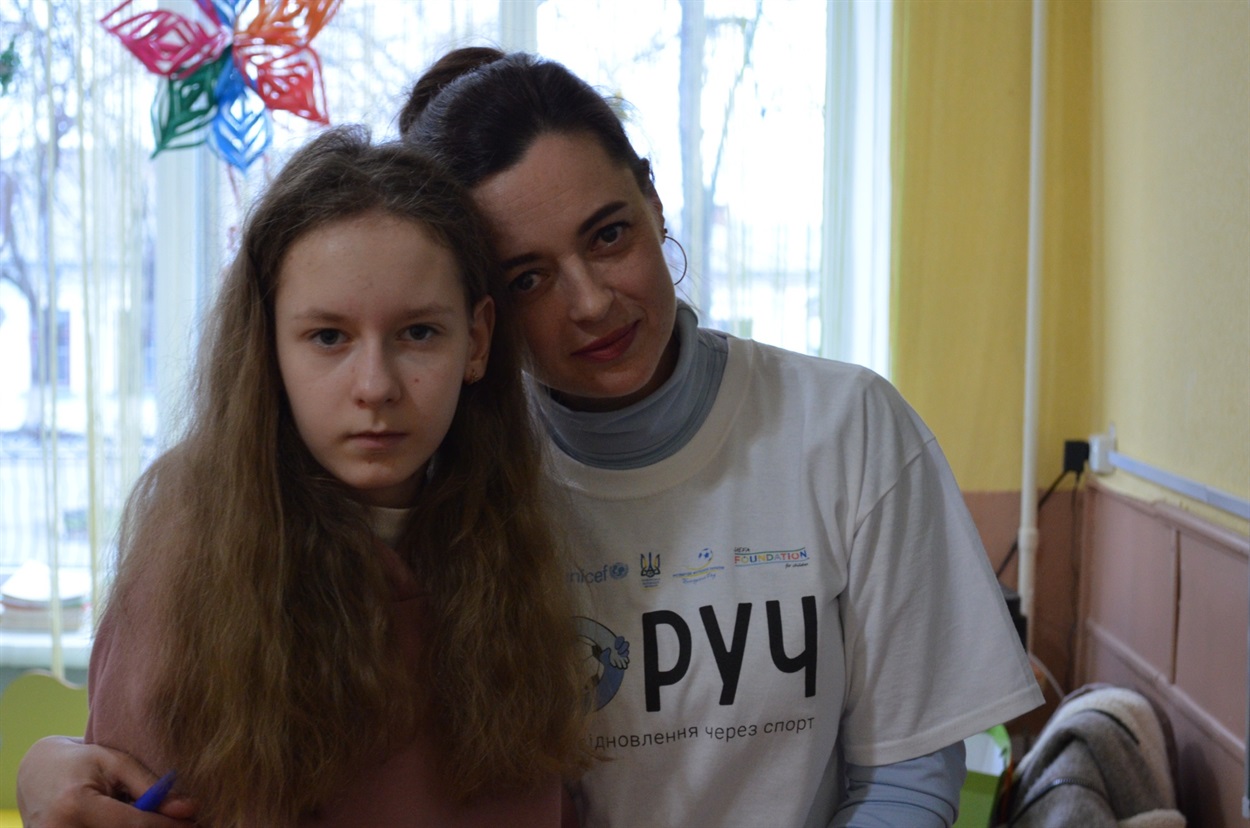 Людмила Сороковська та її учениця