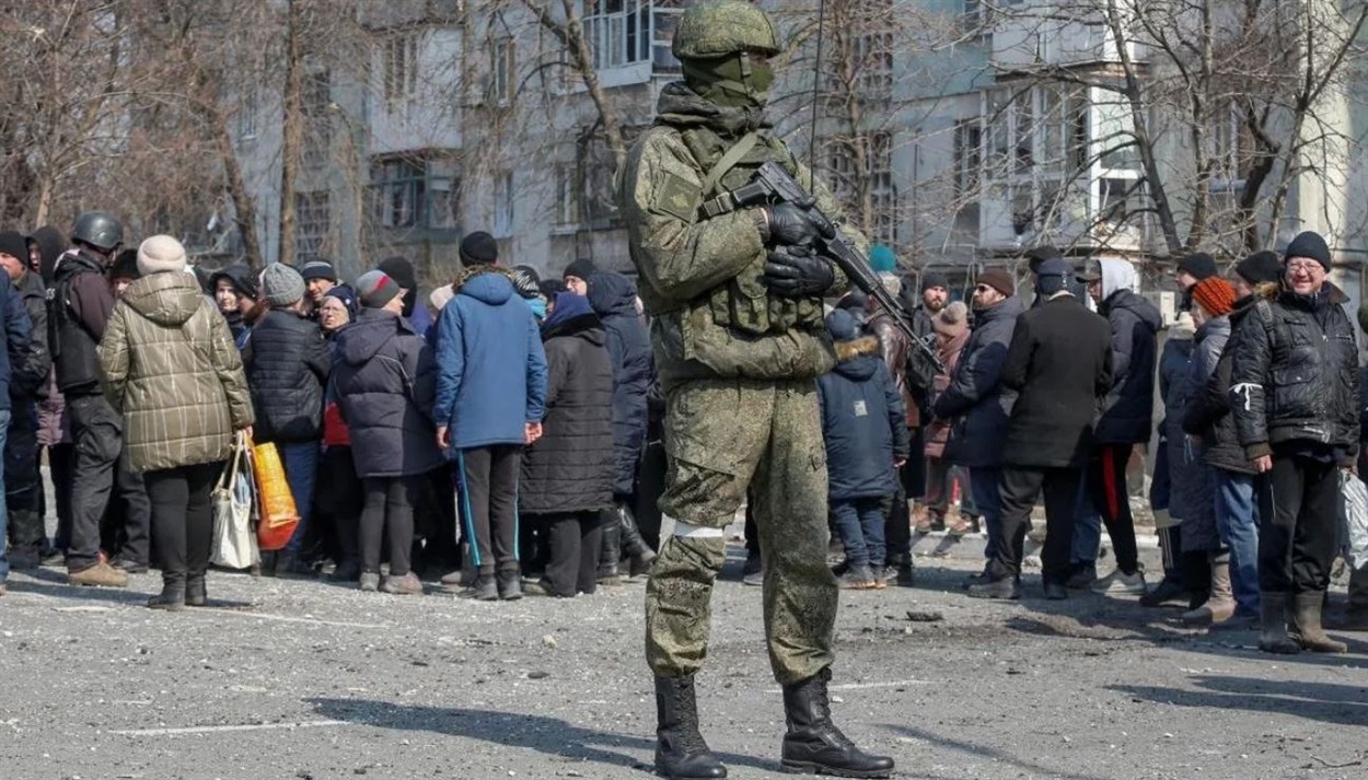 Бойовики беруть під контроль Олешки