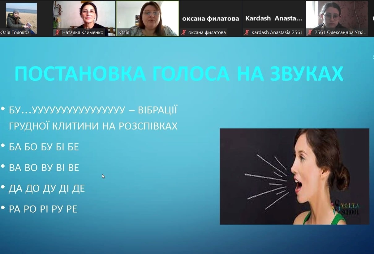 Практичні поради про голос
