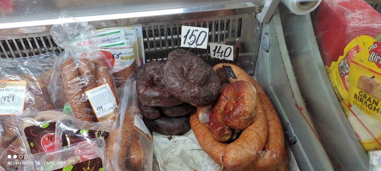 Ціна на ковбасу