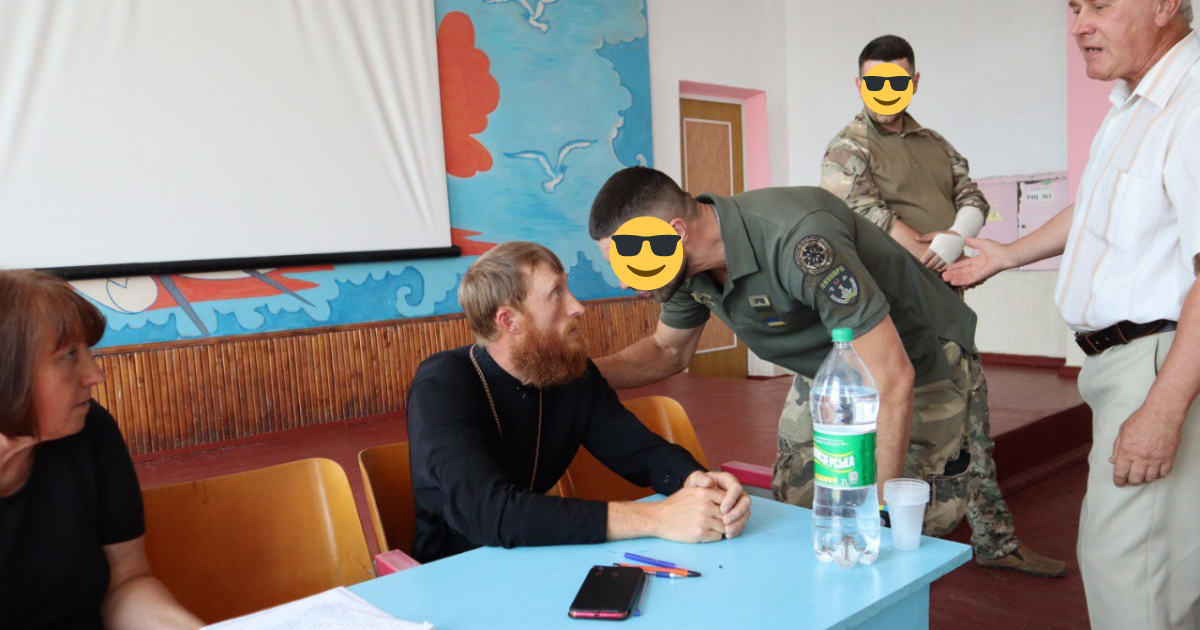 На зборах громади в Лисій Горі